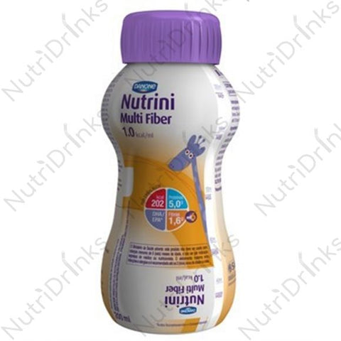 Nutricia Nutrini Multi Fibre 1.0Kcal/ml 200ml best before 30/01/24 (ref A69) - dirty/ dented bottle