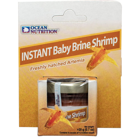 Ocean Nutrition Instant Baby Brine Shrimp 20g- expiry date 03/26- box may come dented/ damaged