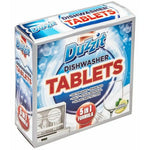 Duzzit Dishwasher Tablets 5 In 1 Action Lemon Fresh 12x20g-open pack and taped