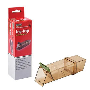 Pest-Stop Trip-Trap Mouse Trap Boxed, condition new, scruffy, broken box