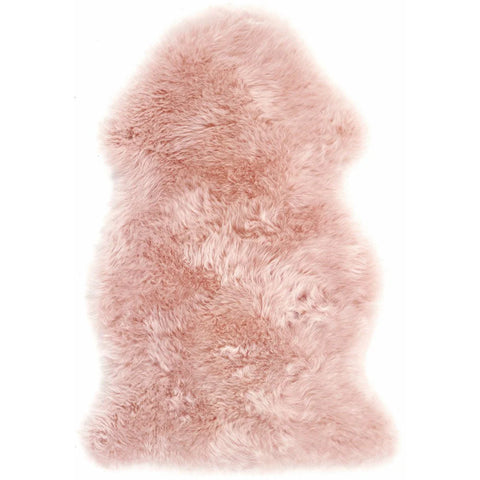 SXYHKJ Faux Sheepskin Rugs, pink, irregular shape, condition new, open packaging