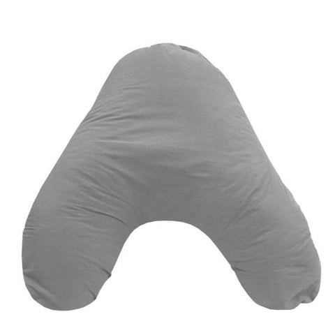 Percale Grey V Shaped Pillowcase Pc (ref e317)