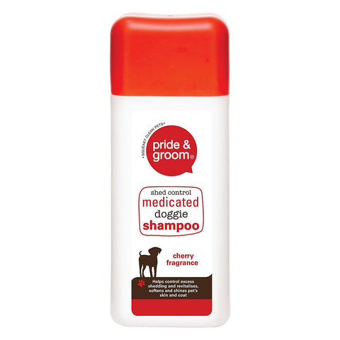 Pride & Groom Cherry Medicated Dog Shampoo 300ml