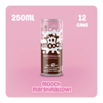 Mooch Marshmallow Chocolate Milk 250ml x 12 Pack- best before 09/25- scruffy pack, may be some dented cans