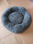 Dark grey bed 70cm diameter