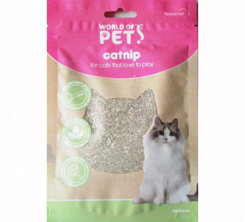 Catnip Leaves 100% Natural Cat Nip Treat Resealable Bag Toy Refill 28g