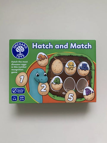 Orchard Toys Hatch And Match Game Age 3-6 And 2-4 Players - new, open/scruffy box