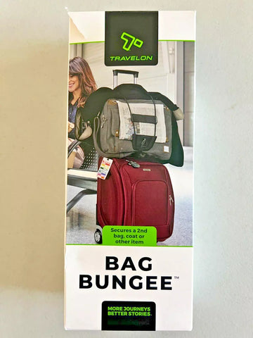 Travelon Luggage Bag Bungee, Polyester, Black, One Size- slightly damaged pack