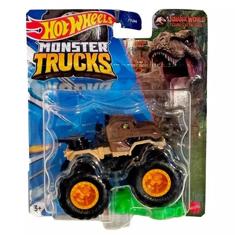 Hot Wheels Jurassic World Monster Truck, condition new, slightly dented pack