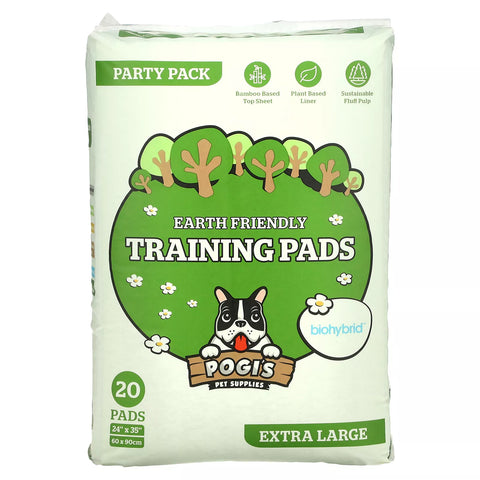 Pogi's  Earth Friendly Training Pads, Extra Large, 20 Pads- open pack and taped- (Ref TB2)