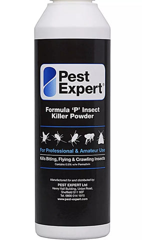 Pest Expert Formula 'P' Cluster Fly Powder 300g- dirty/damaged label