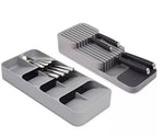 Joseph Joseph Dream Drawers Compact Cutlery & Knife Organiser Set of 2, condition new, few marks on the base, dented label