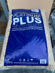 Platinum Plus Wood Pellets | DAMAGED/SPLIT/TAPED BAG great for cat / pet litter too! 15kg Bag