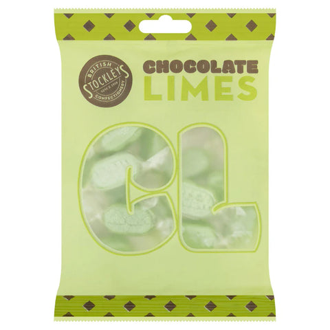 Stockley's Chocolate Limes 170g, best before 03/26