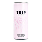 Trip CBD Infused Elderflower Mint 250ml best before 04/25, ID REQUIRED, may be slightly dented tin