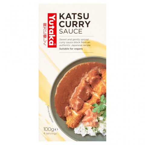 YUTAKA KATSU CURRY SAUCE CUBE 100G- best before 01/26, the box slightly damaged