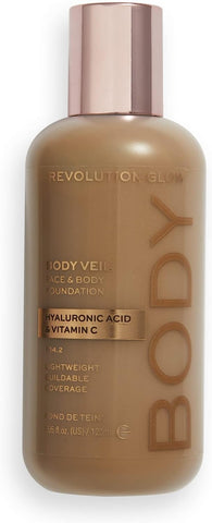 Makeup Revolution, Body Veil, Foundation, F14.2, 120ml (ref e32-33)